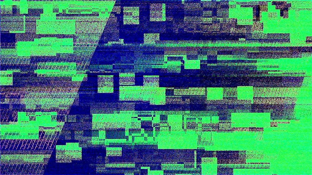 Glitch-Pixel im TV