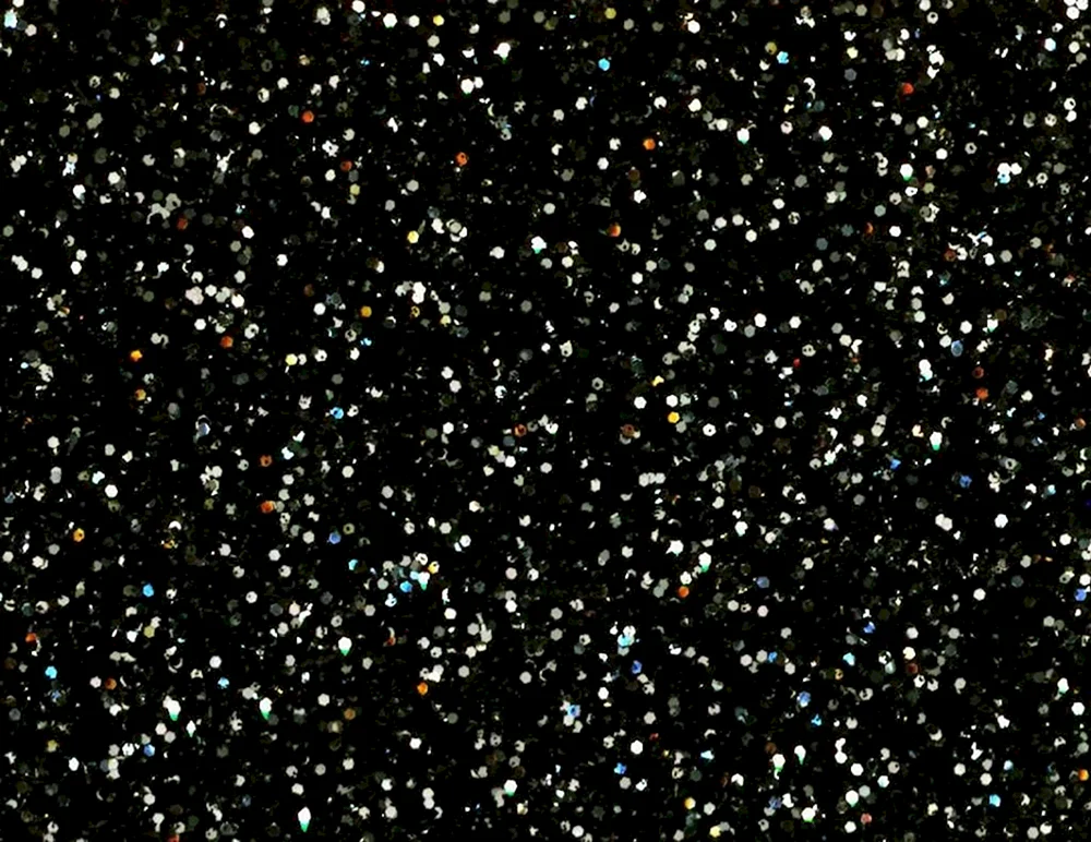 Glitter schwarz