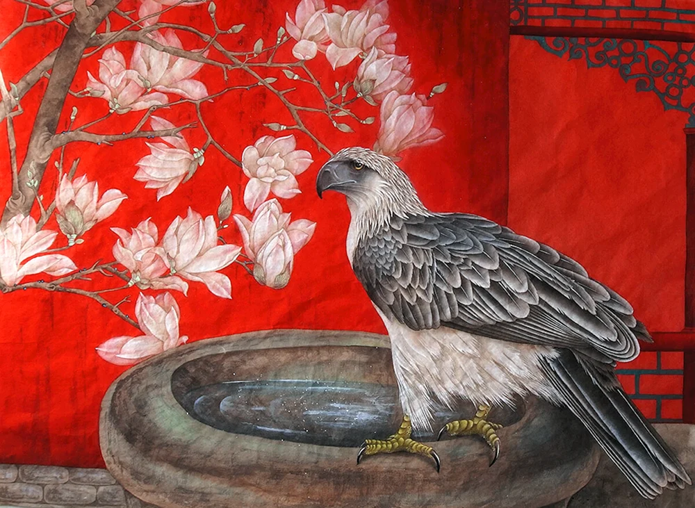 Chinesische Malerei gungbi-Graphen