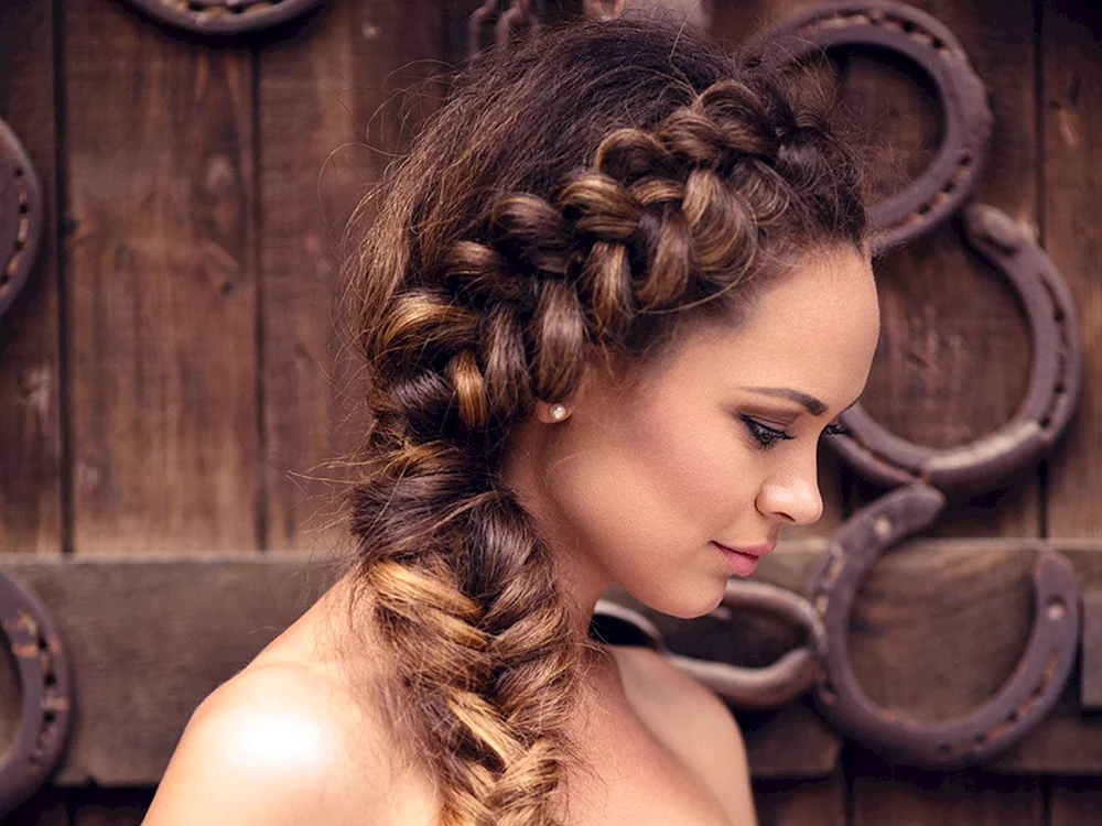 Frisuren mit Zöpfen