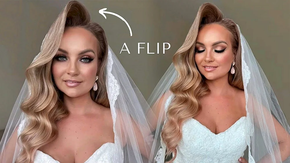 Hollywood-Welle für die Hochzeit