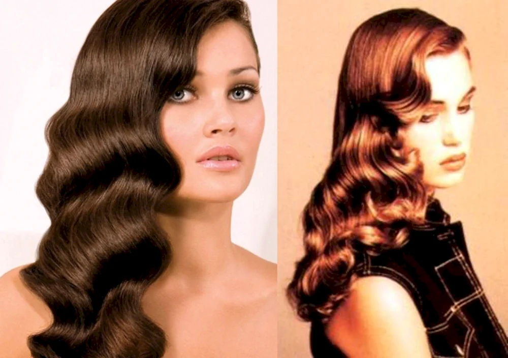 Gatsby-Stil Hollywood-Welle
