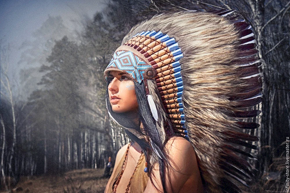 Indianer-Kopfschmuck