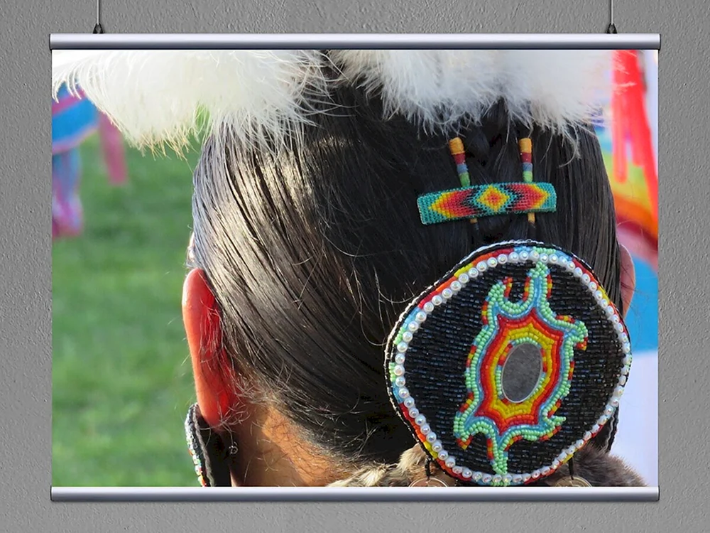 Indianische Damenfrisur Schritt für Schritt