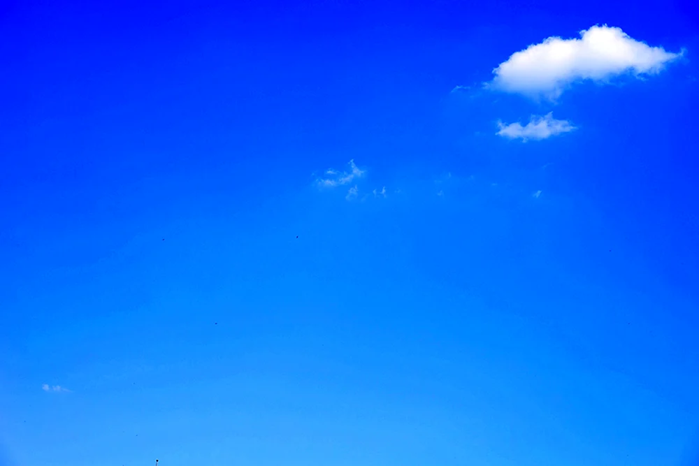 Blauer Himmel