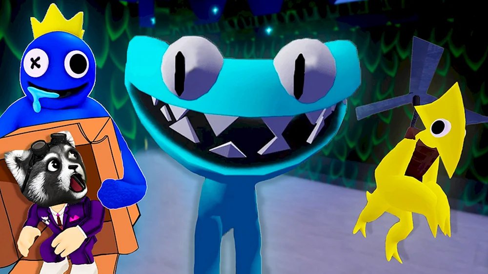 Blauer Regenbogen Freund ROBLOX