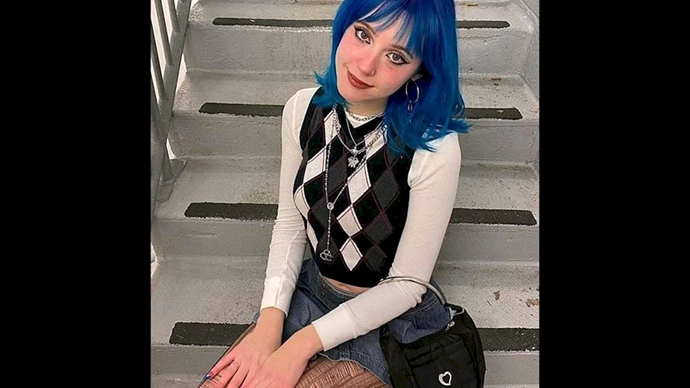 Genshin Impact blaue Haare