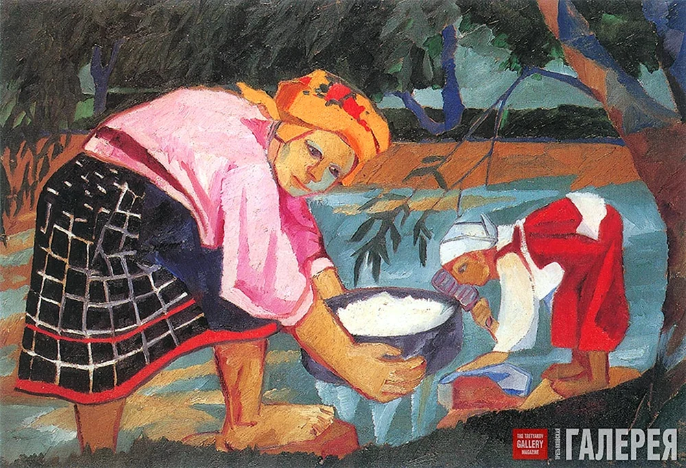 Gontscharowa n.s. „Bäuerinnen“ 1910