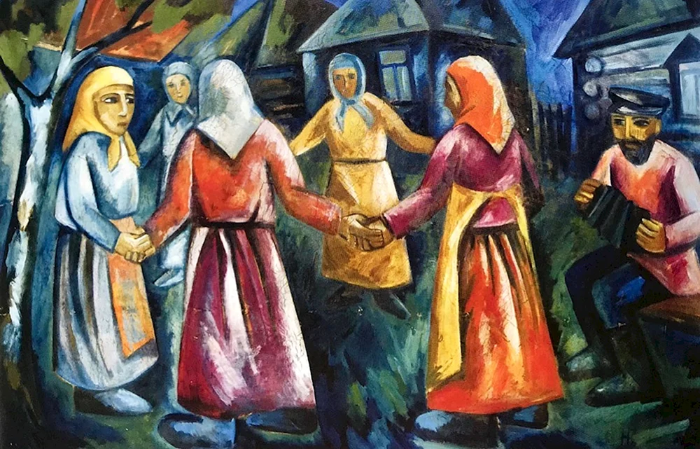 Gontscharowa Natalia „Rundtanz“ 1910