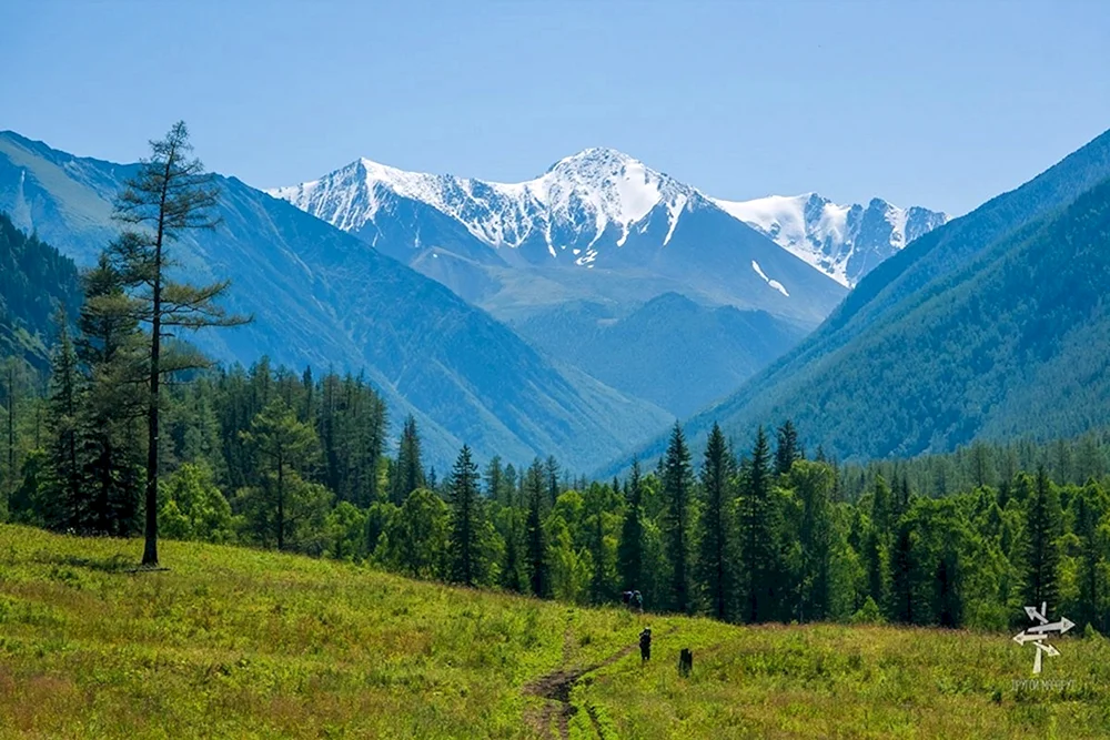 Multinskoje Seen Altai
