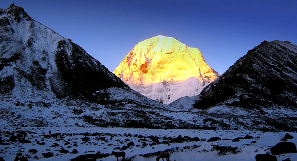 Berg Kailas in Tibet