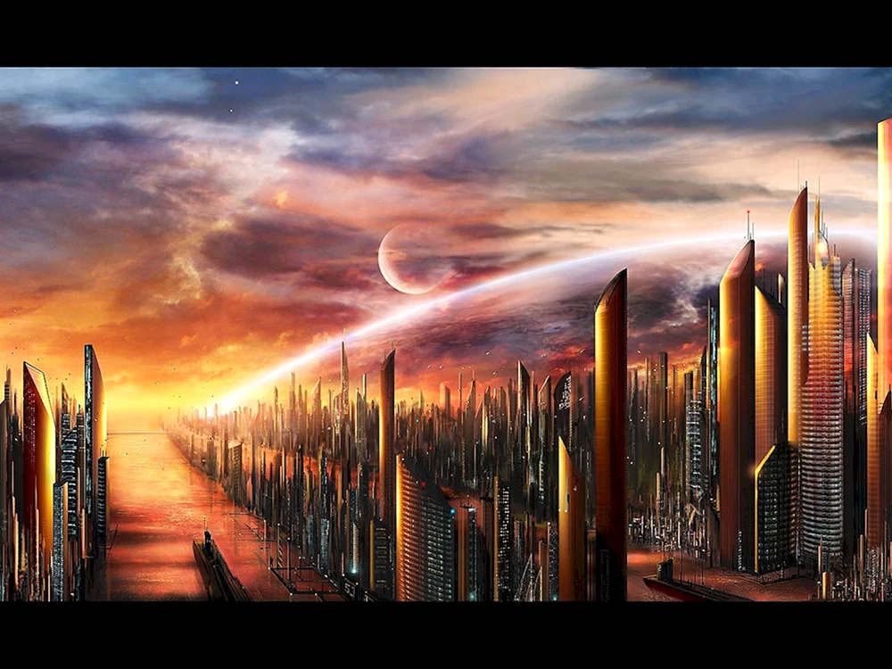 Planet Coruscant Wolkenkratzer Wolkenkratzer Wolkenkratzer Wolkenkratzer Shan- sui