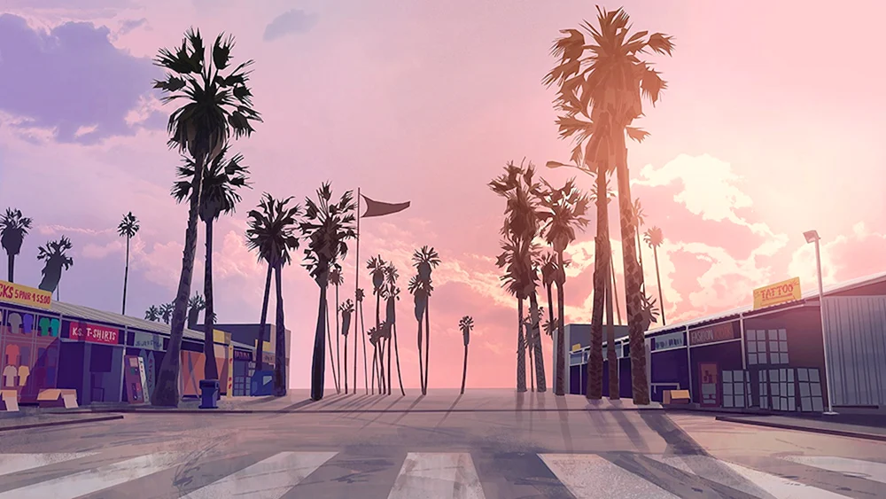 Los Santos in GTA San Andreas