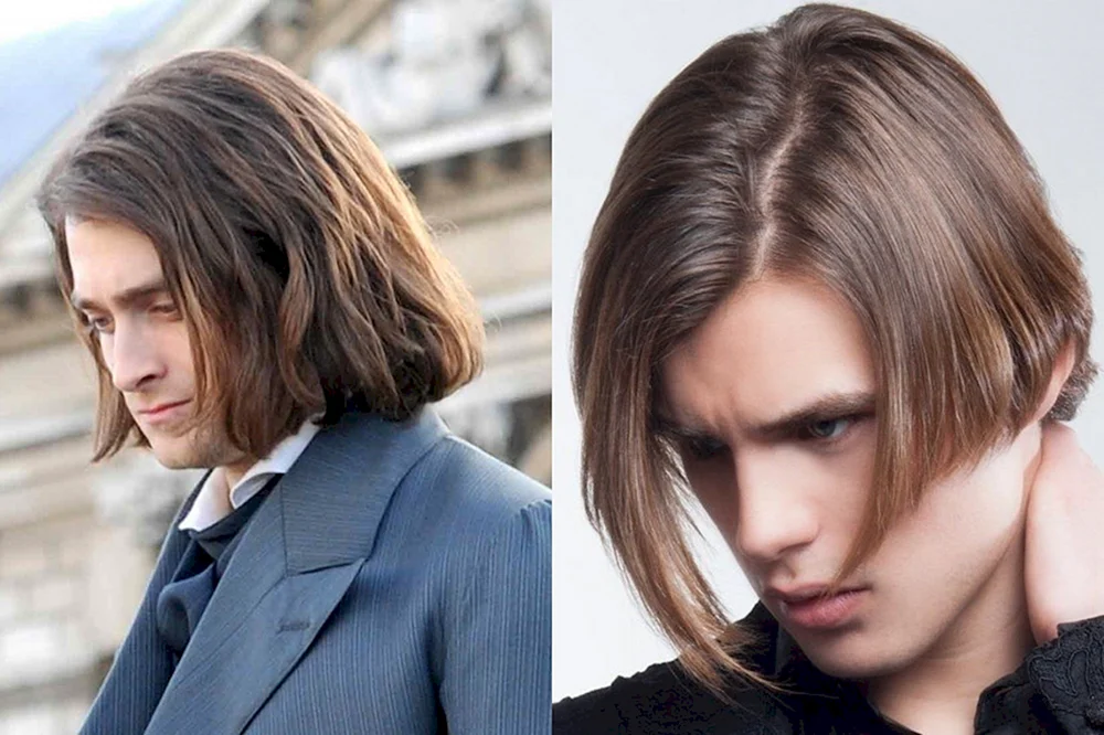 Herrenfrisuren für mittleres Haar