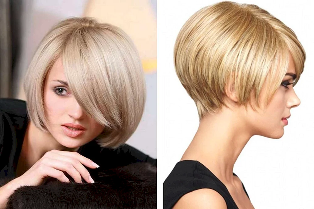 Stufiger Bob mit Asymmetrie