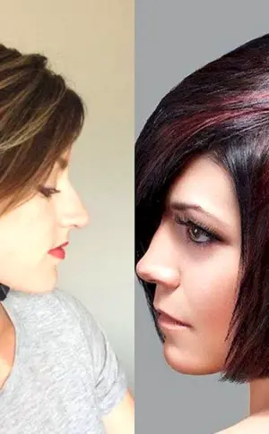 Stufiger Bob mit Asymmetrie