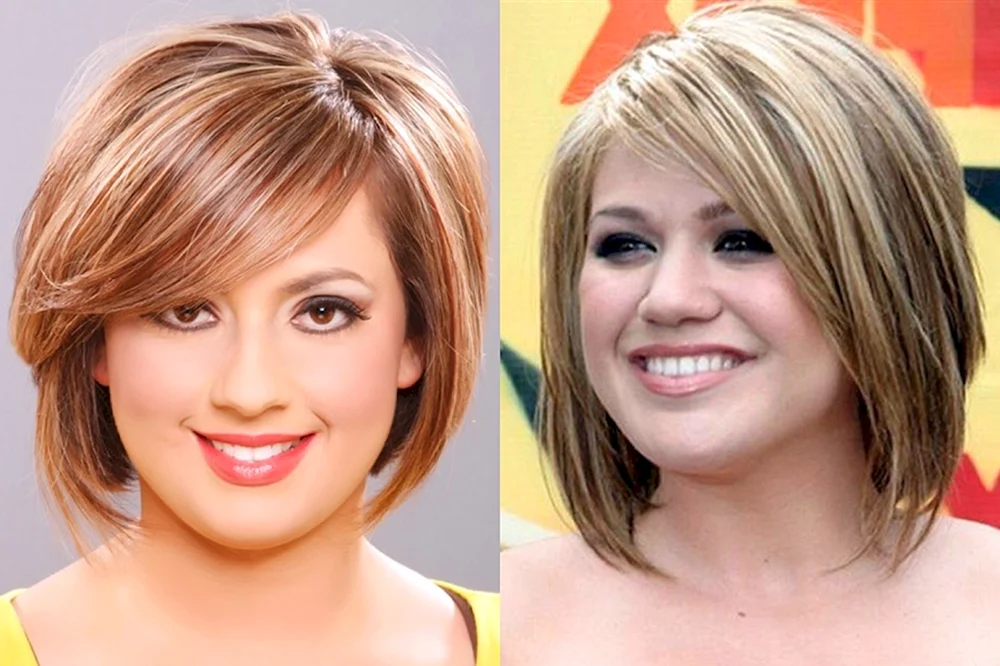Frisuren für rundes Gesicht