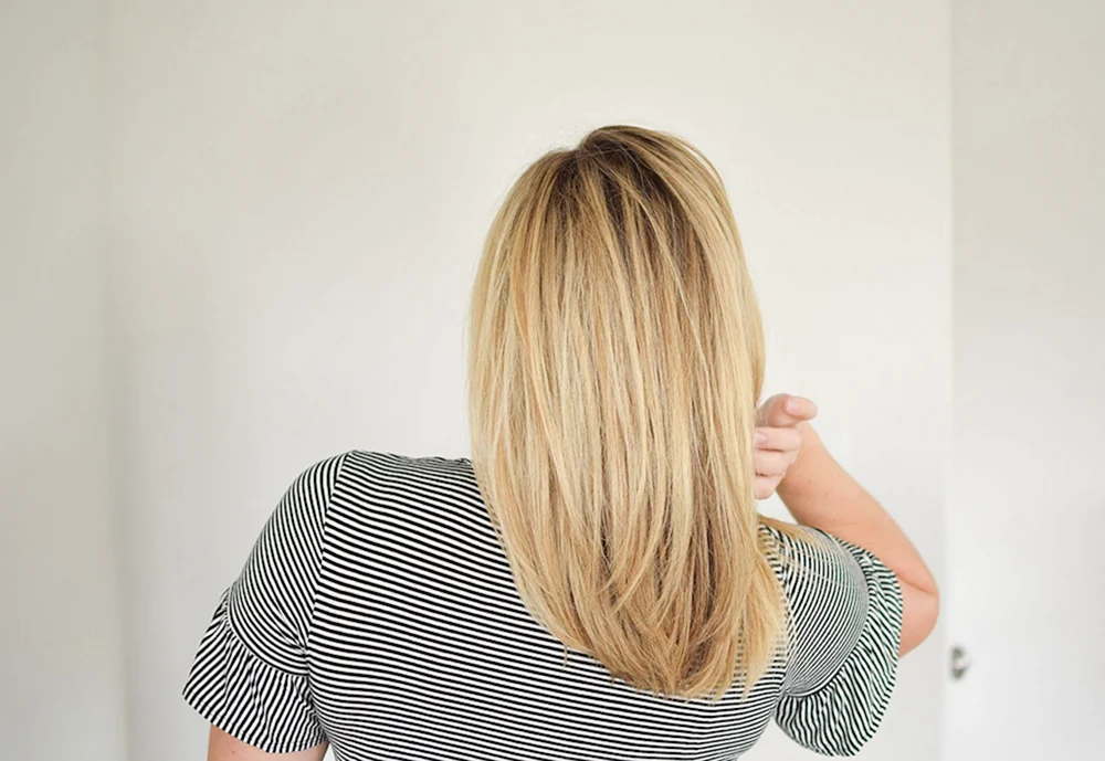Stufiger Haarschnitt Fuchsschwanz Kaskade