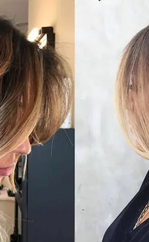 Abgestufter Long Bob