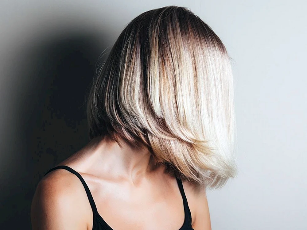 Blondes Haar