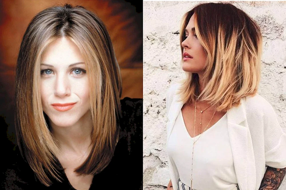 Stufiger Long Bob