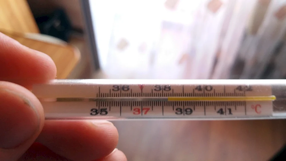Quecksilberthermometer 39. 9