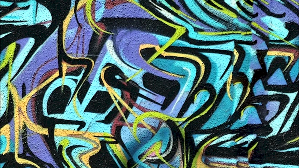 Graffiti an der Wand