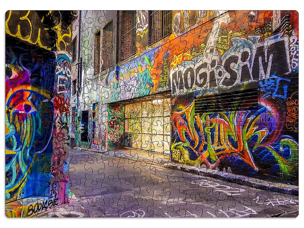 Graffiti an der Wand