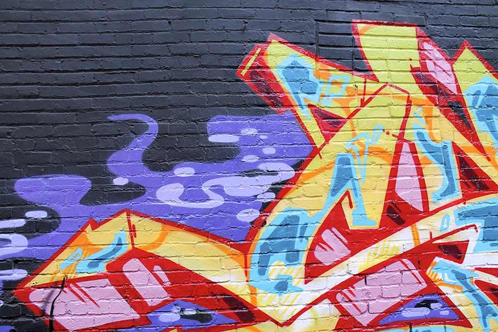 Graffiti an der Wand
