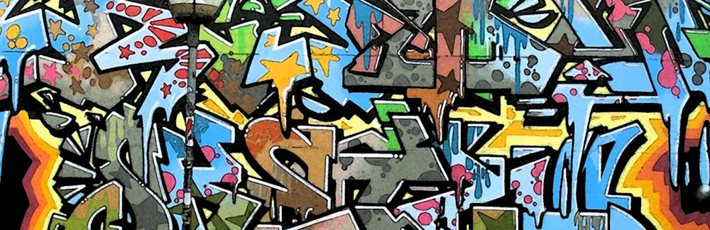 Graffiti an der Wand
