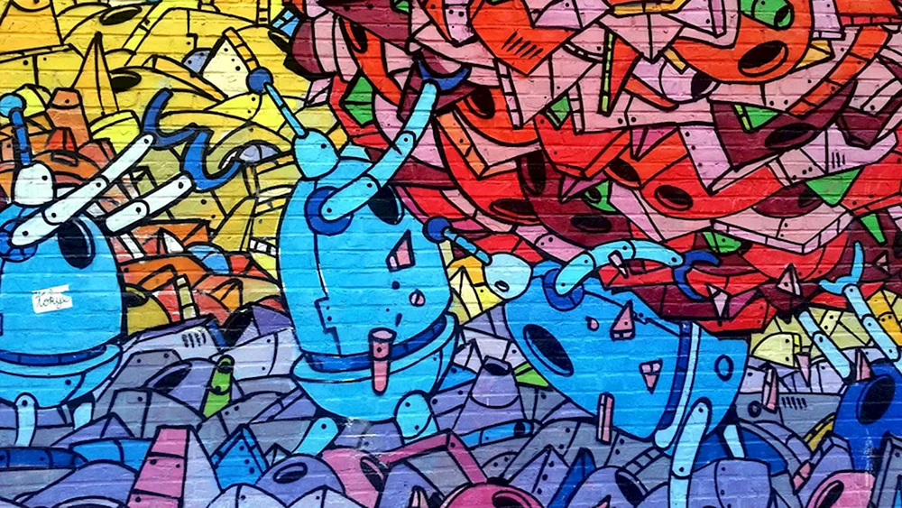 Graffiti Hintergrund