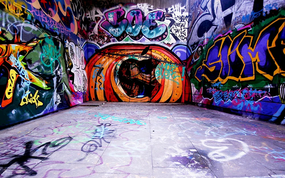 Graffiti-Hintergrund