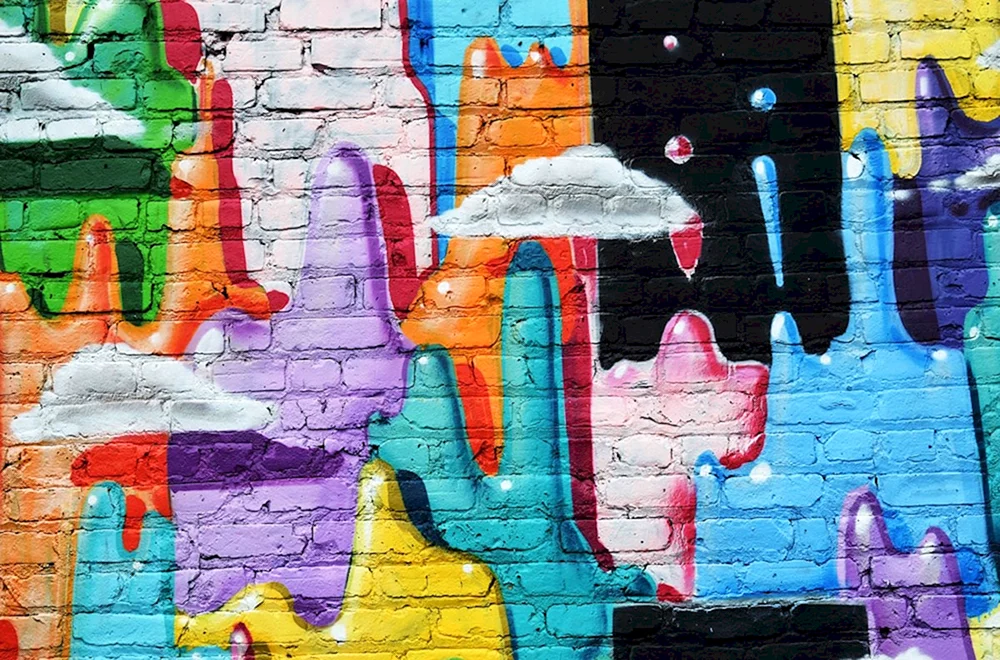 Graffiti an der Wand