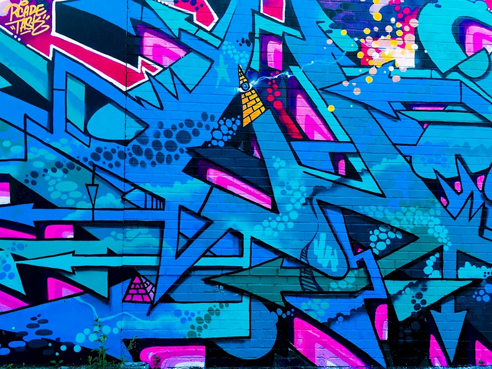 Graffiti an der Wand