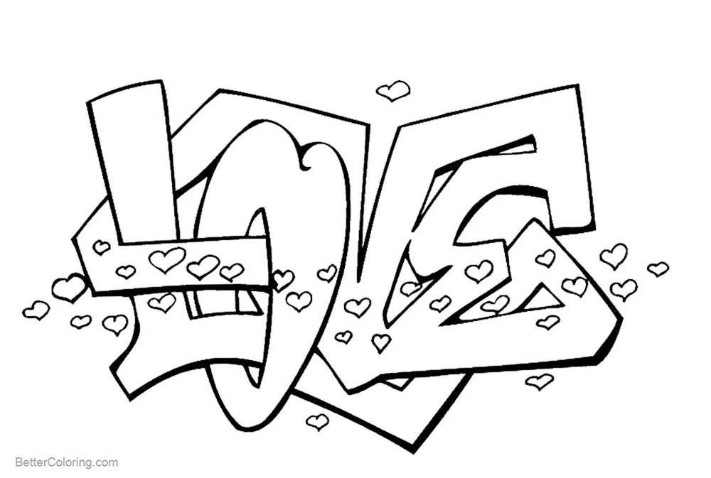 Graffiti-Malerei