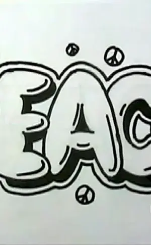 Graffiti-Zeichnungen