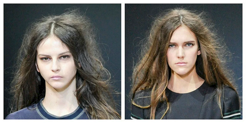 Haarstyle lange Männerhaare