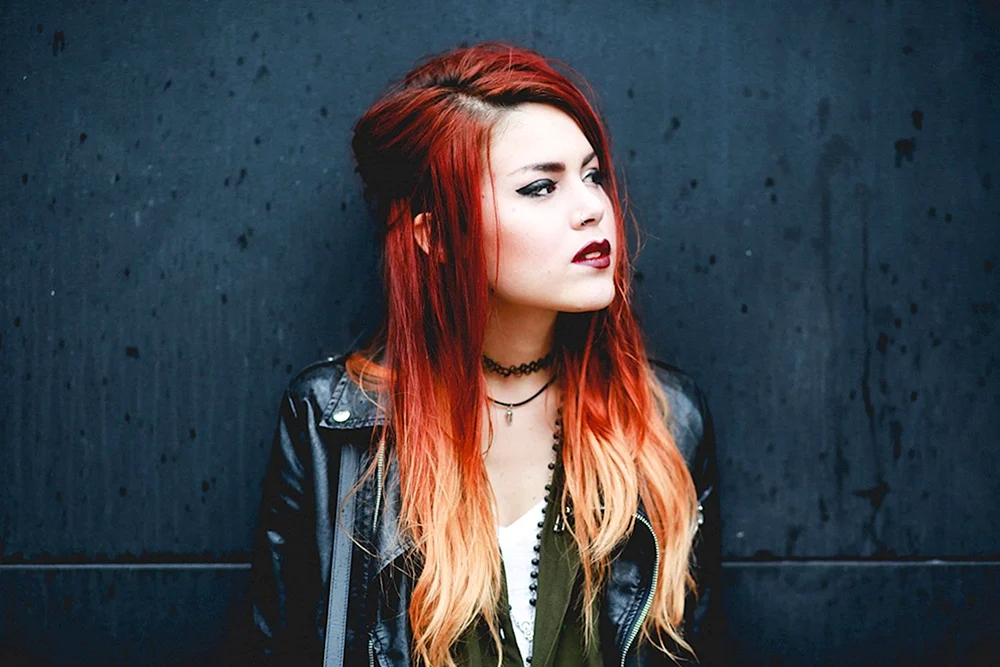 Grunge-Haar
