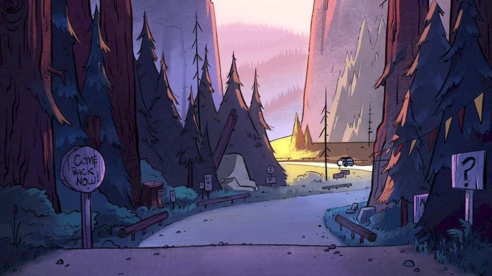 Gravity Falls Stadt