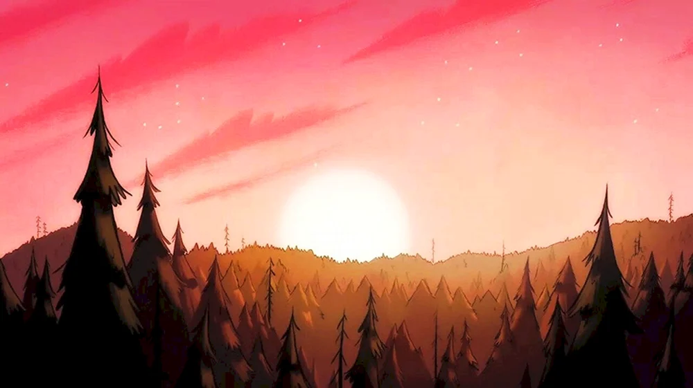 Gravity Falls Verzauberter Wald
