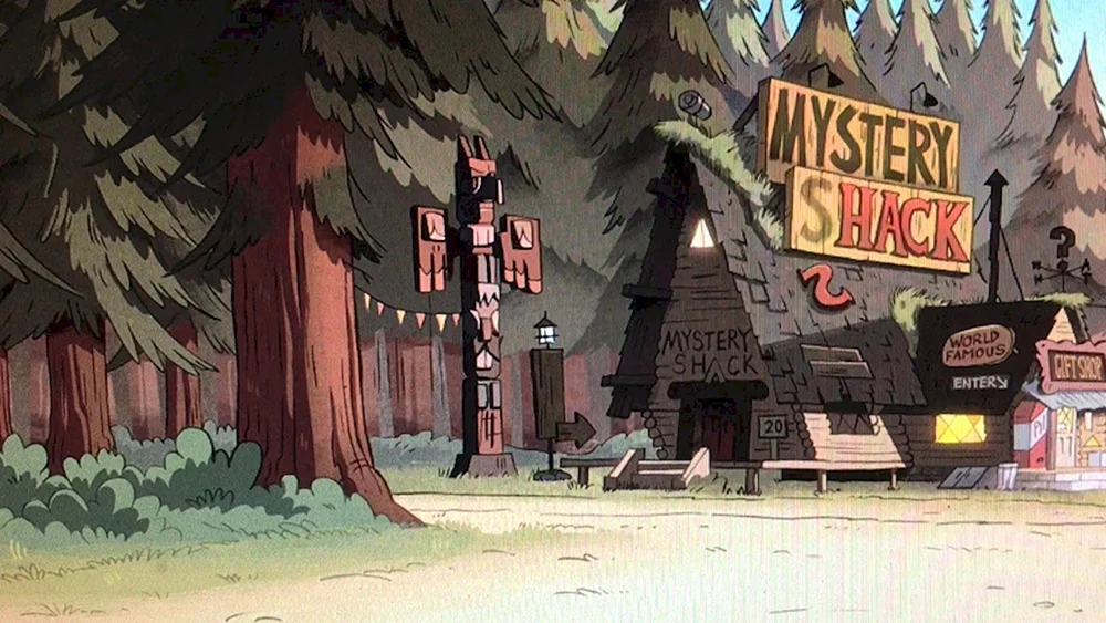 Gravity Falls Wald