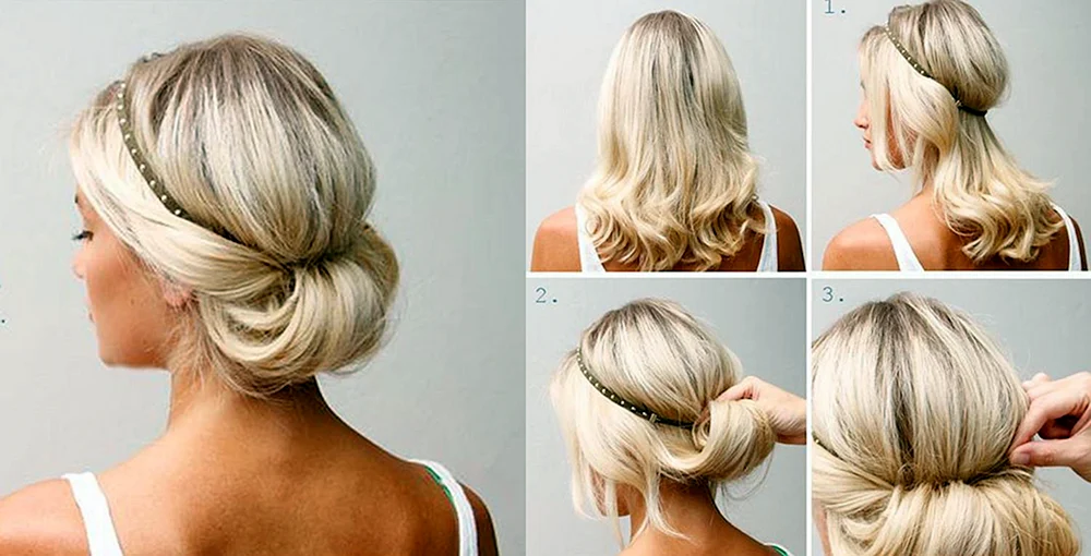 Einfache Frisuren für mittlere Haare