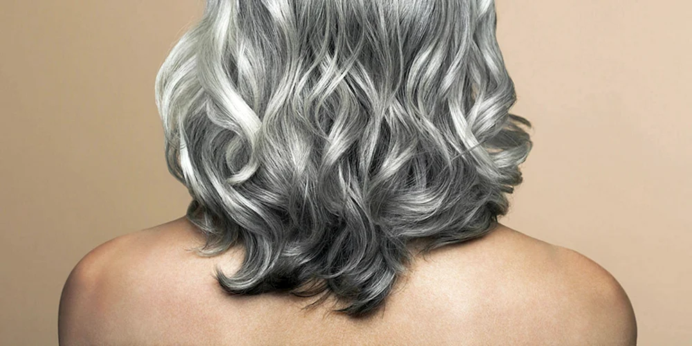 Graue Haare