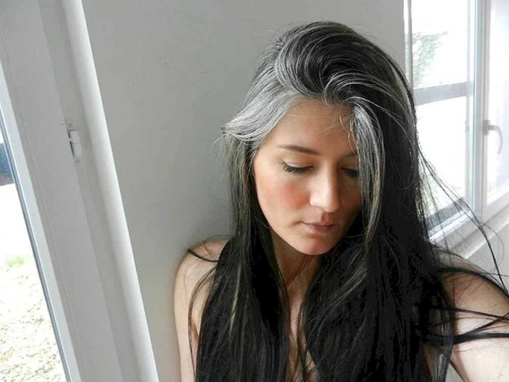 Graues Haar Haire