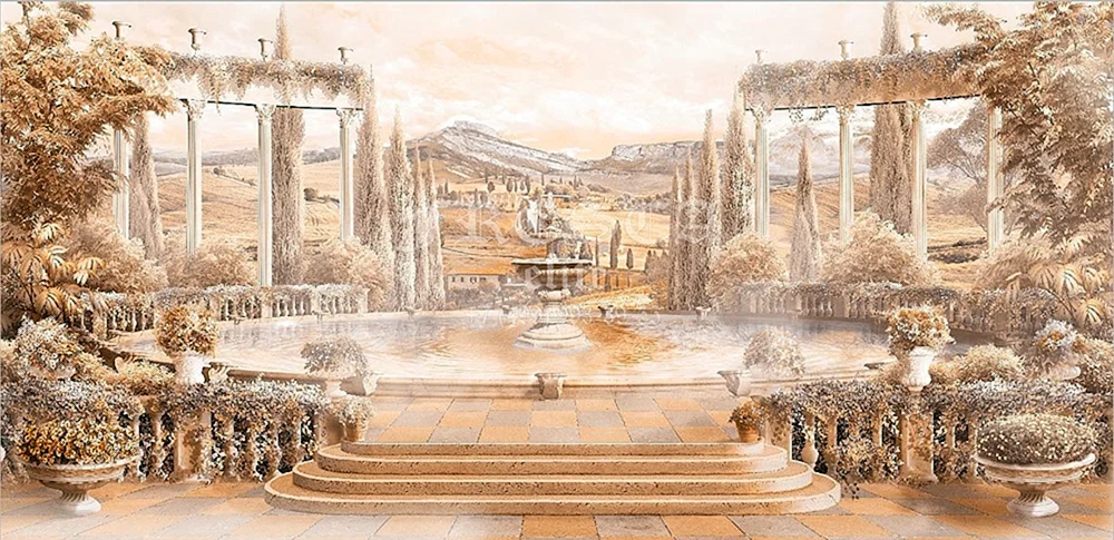 Griechenland Antike Olympus Hintergrund