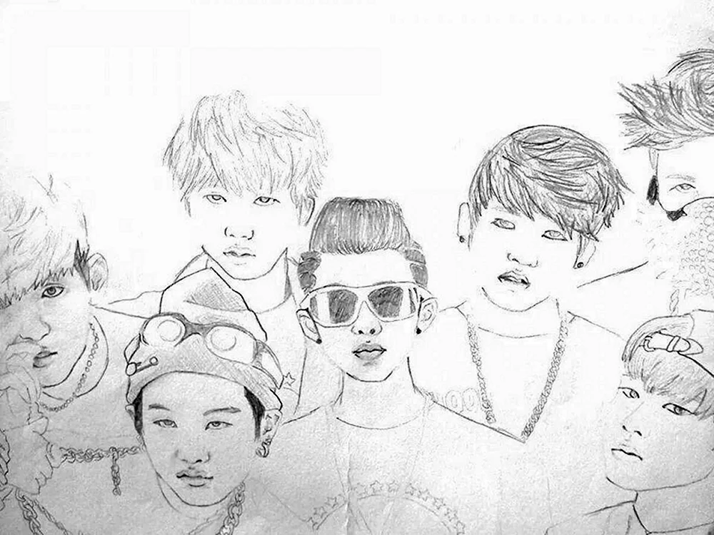 Portraits von BTS nonconman Chimin
