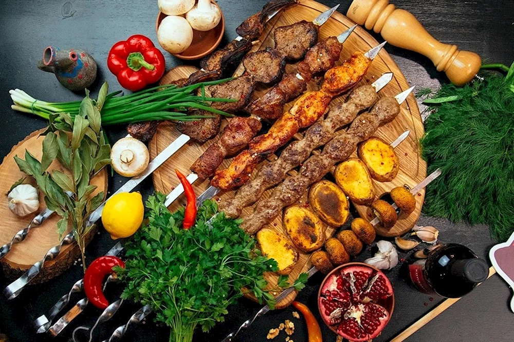 Georgisches Mtsvadi