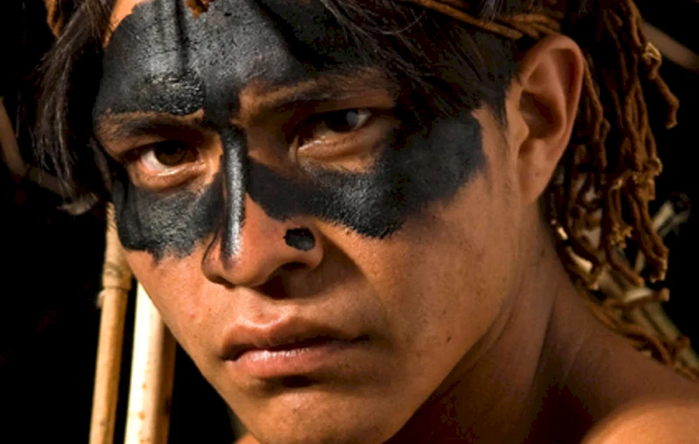 Guarani-Indianer der Amazonen