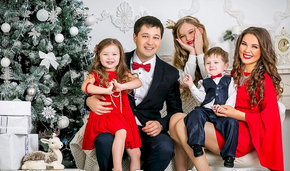 Tatarische Sängerin Guzel Urazova Familie