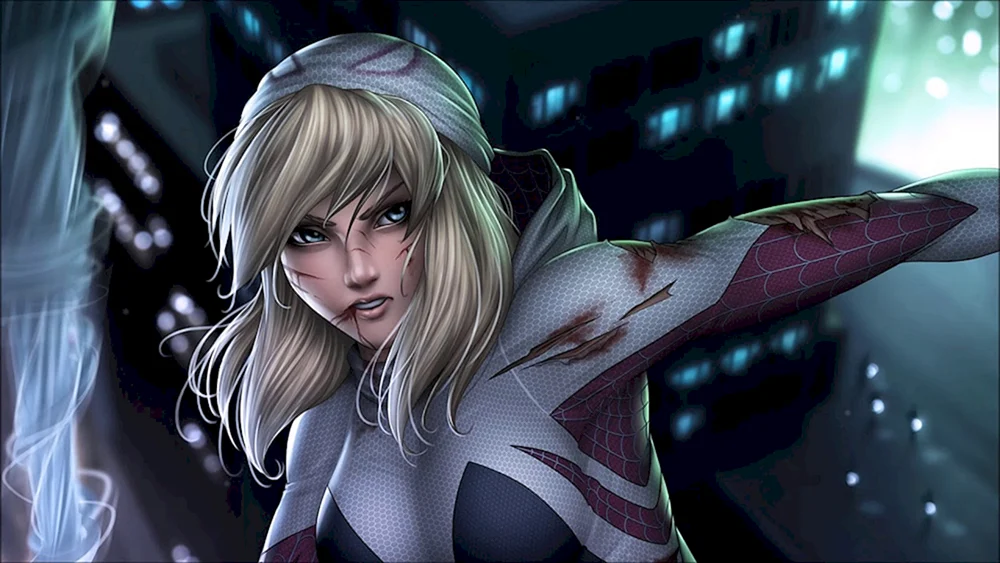 Gwen Stacy Mann Spinne
